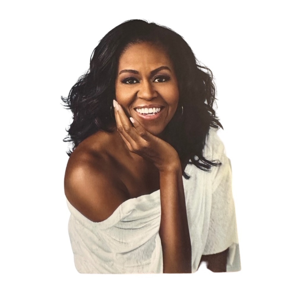 BECOMING: A GUIDED JOURNAL FOR DISCOVERING YOUR VOICE BY MICHELLE OBAMA 📔💙✨